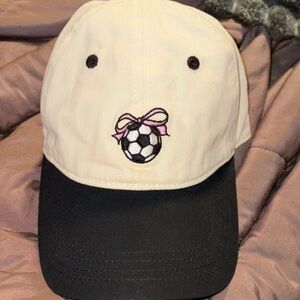 Soccer Ball Embroidered Cap